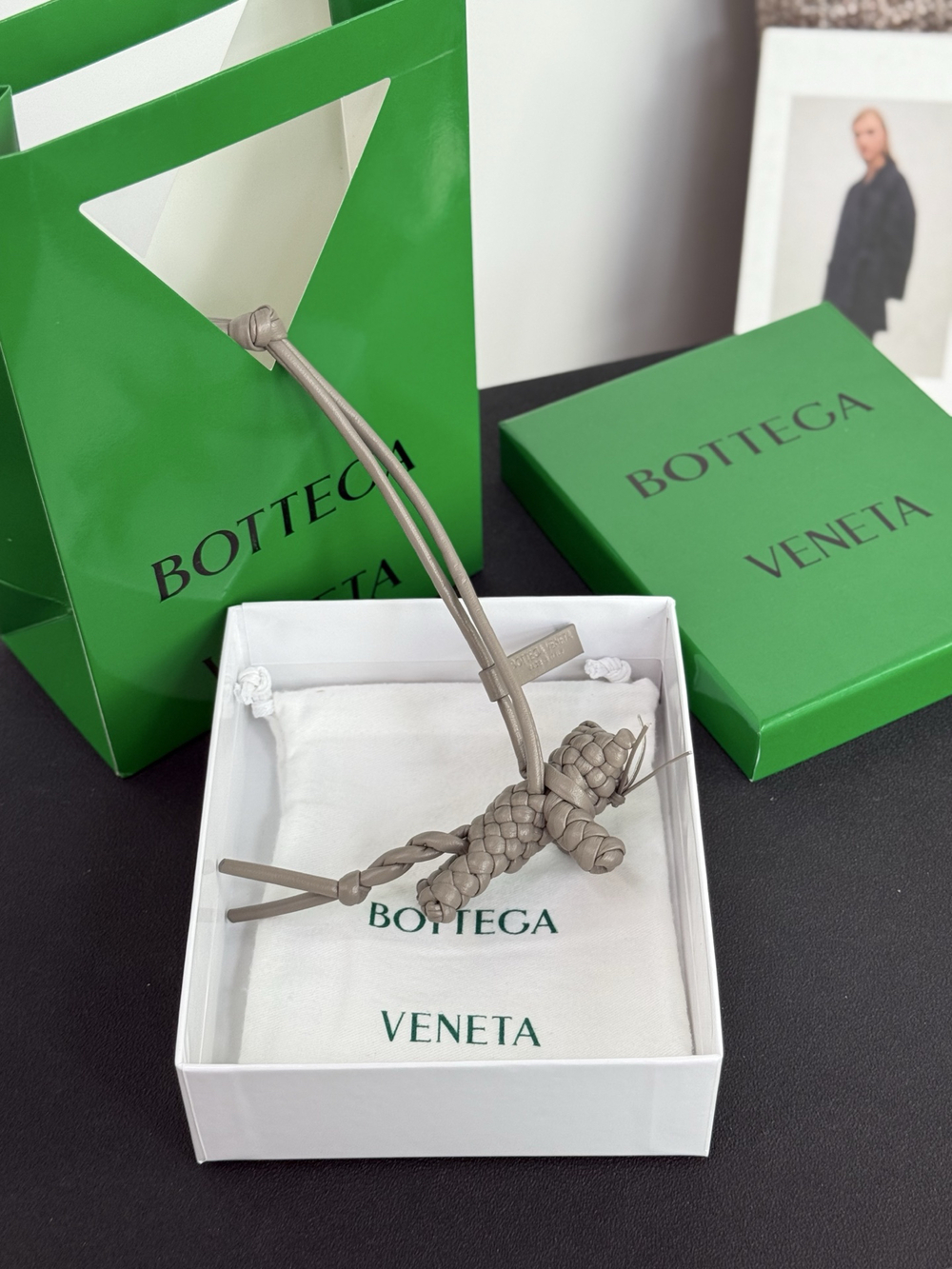 Bottega Veneta cat charm